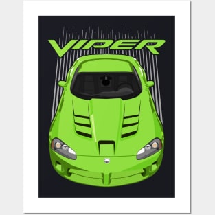 Viper SRT10-green Posters and Art